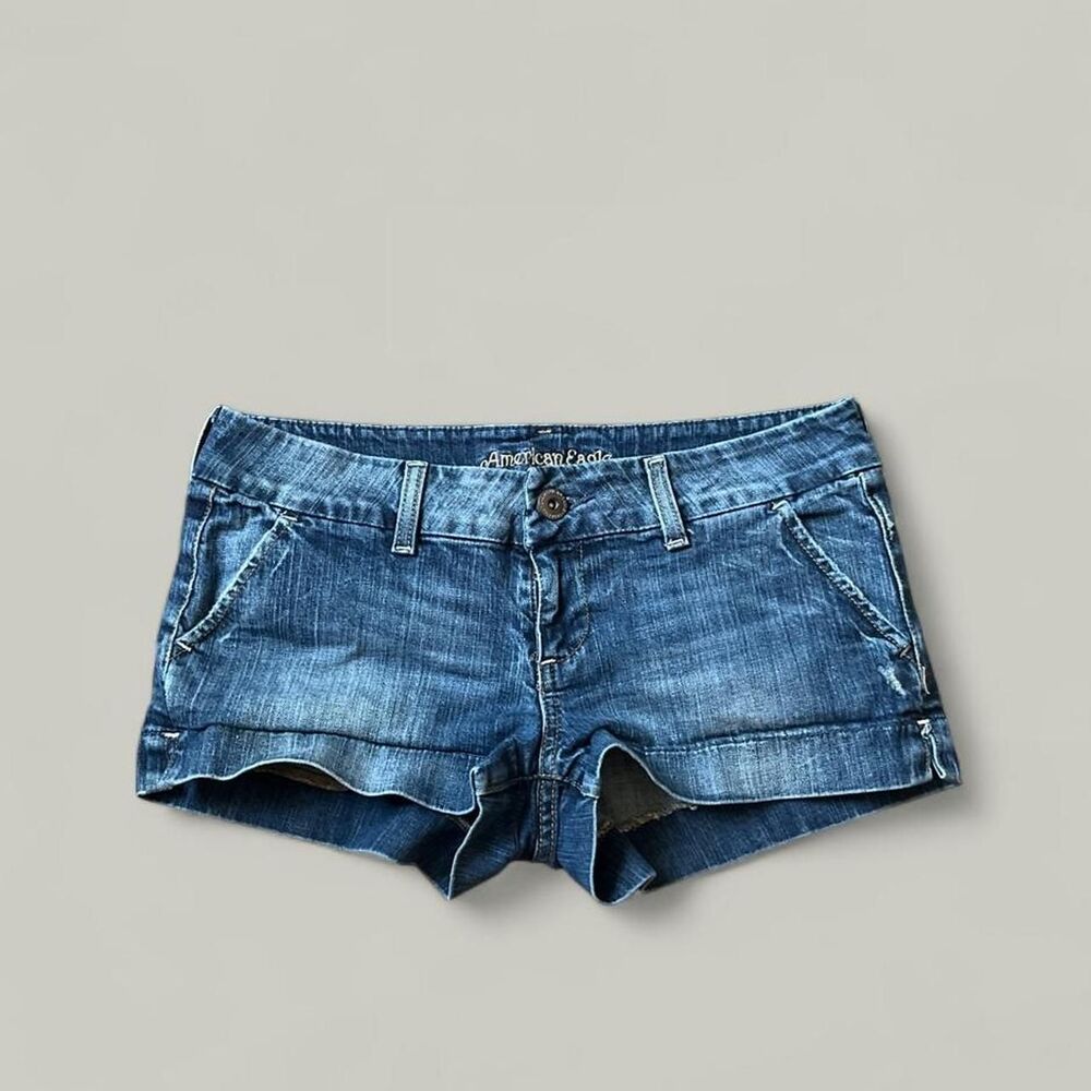 American-eagle Women's Blue and Navy Shorts